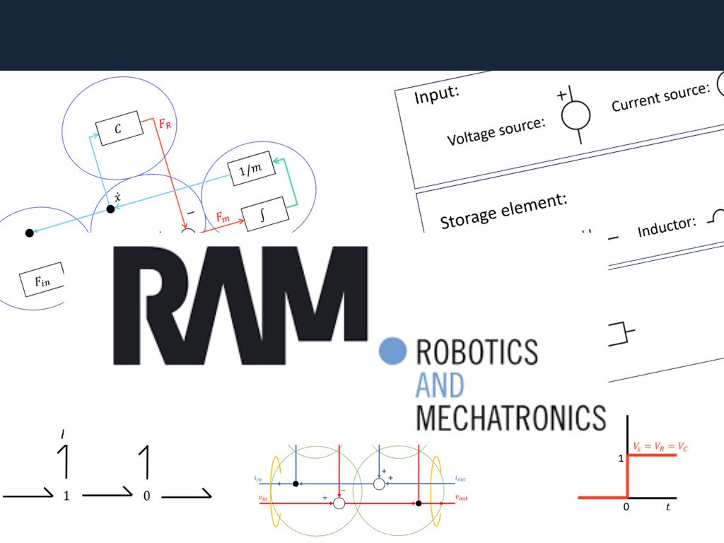 Robotics and Mechatronics tutorial slides.